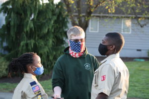 Scouts teaching Scouts