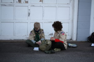 Scouts teaching scouts